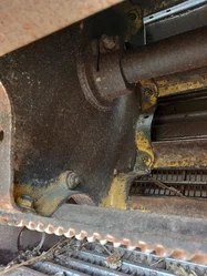 Drum star disc for NEW-HOLLAND TX 66