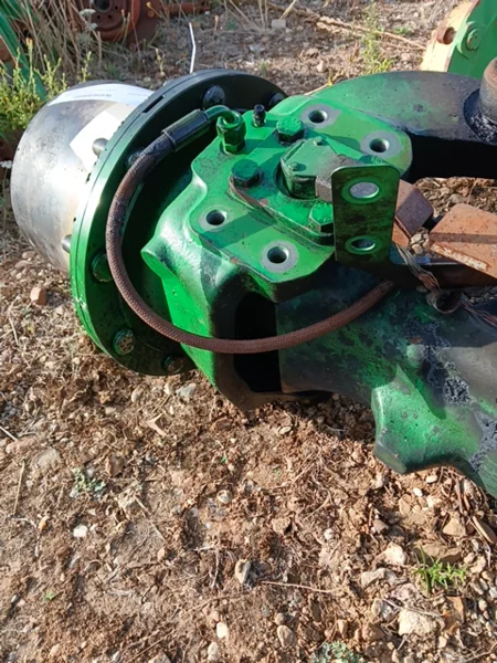Eje delantero completo para JOHN-DEERE 6215 R
