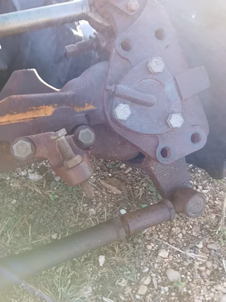 Complete front axle for NEW-HOLLAND T7.190