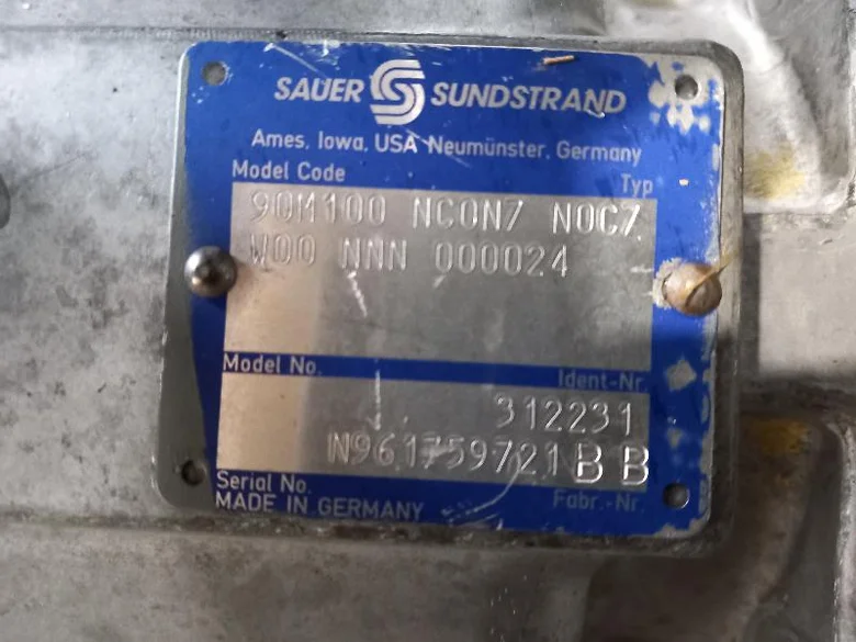 Moteur hydrostatique pour NEW-HOLLAND TX 68